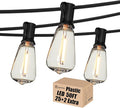 DAMAING Outdoor String Lights 50 FT Waterproof Patio Light String Lights by Lifeisgood