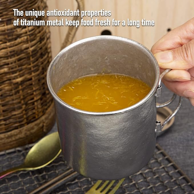 TiTo Titanium Cup Titanium Pot - Image 5