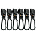 6 Pcs Baby Stroller Hooks for Hanging, Perfect Mummy Hook for Stroller by LilFe