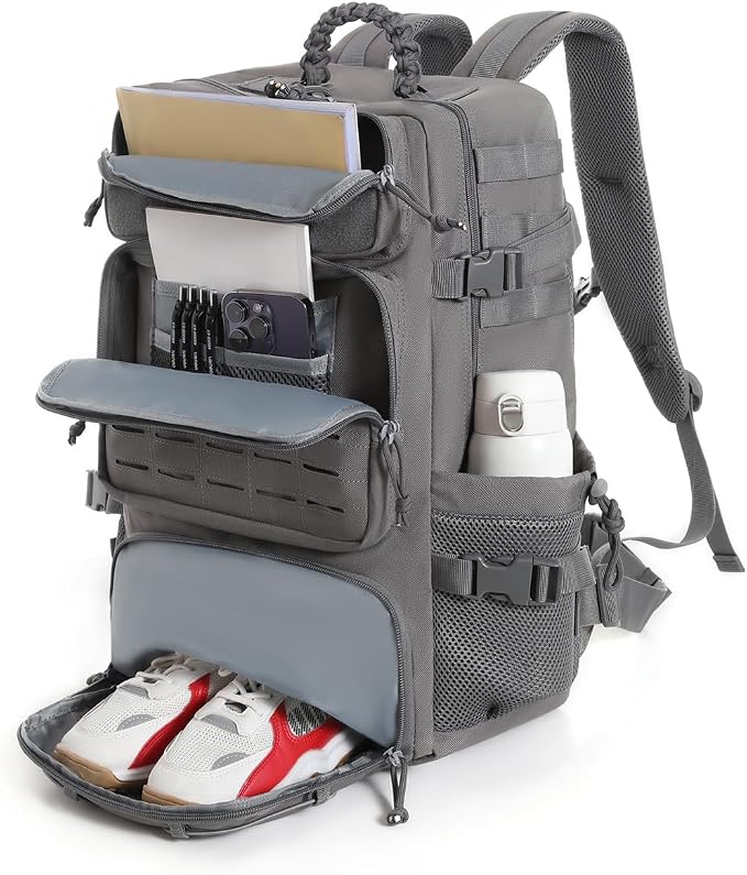 Tactical Military Backpack, Large Capacity Molle System - Image 5