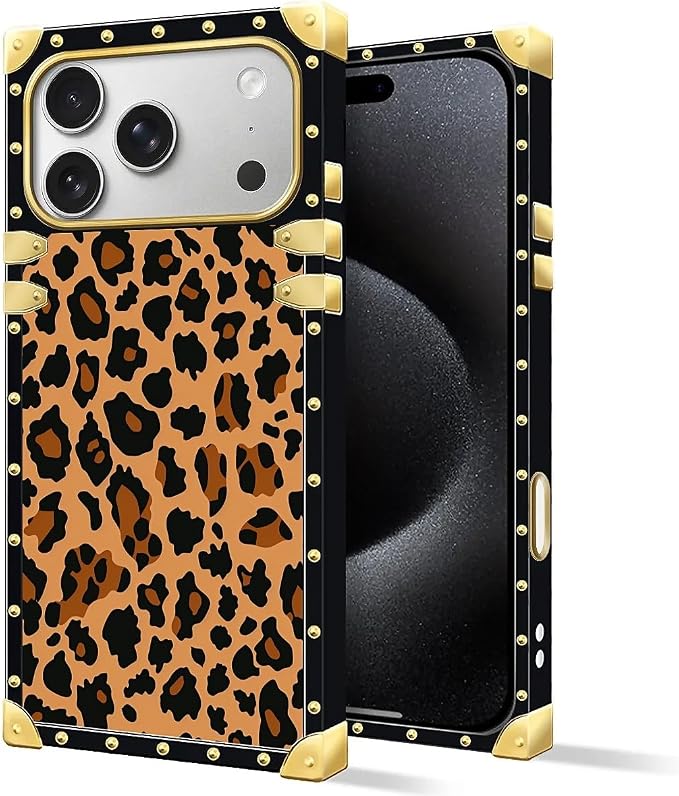 for iPhone 17 Pro Max Case Luxury Golden Decoration - Image 2