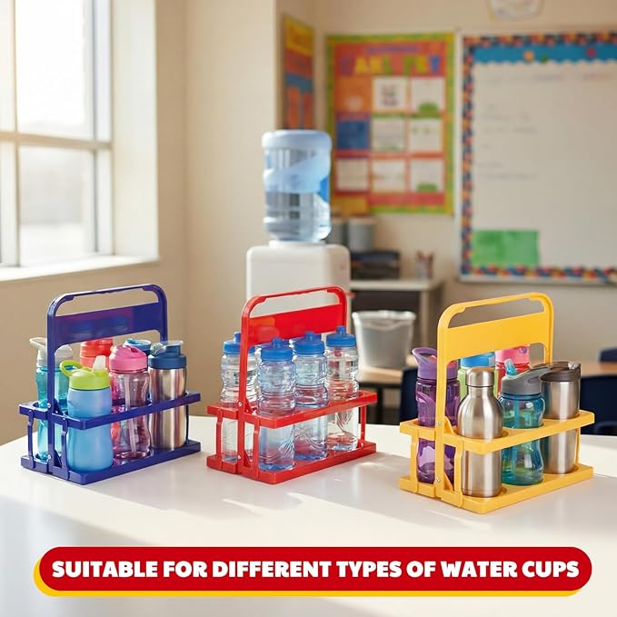 Reallnaive 3 Pcs Collapsible Water Bottle Carrier - Image 6