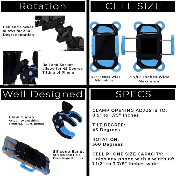 XYZ Supplies® Cell Phone Mount/Holder - Image 5