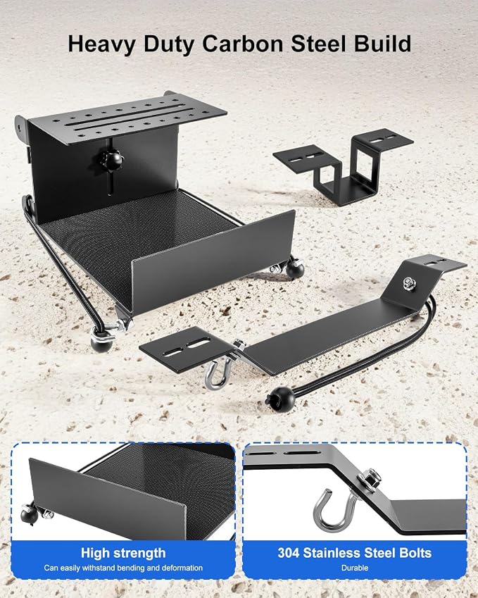 Van Interior Ladder Storage Holder, Adjustable Internal Ladder Rack Fit - Image 6