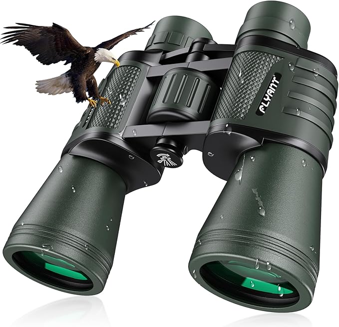 20x50 High Powered Binoculars for Adults, Waterproof Binoculars by FLYANT