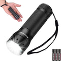 EverBrite Mini Flashlight, Zoomable LED Flash Light, 3 Modes, 3AAA Batteries by EverBrite