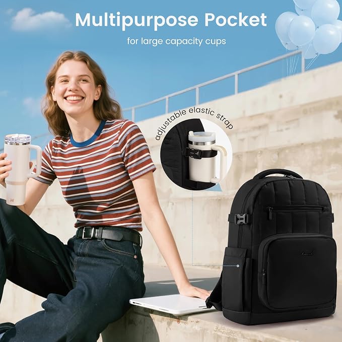 LOVEVOOK Laptop Backpack for Women - Image 2