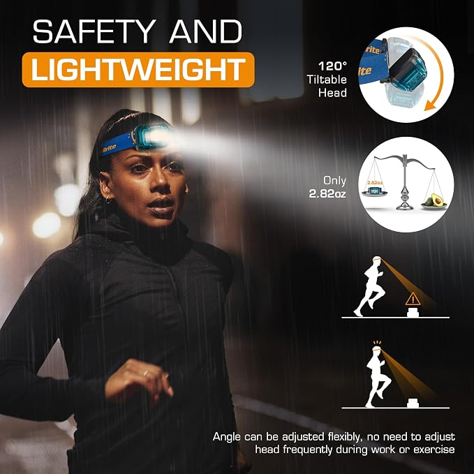 EverBrite Rechargeable Headlamp, 2 Pack Kids Headlamp - Image 7