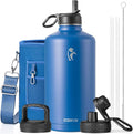 Coolflask 128 oz Gallon Water Bottle Insulated by Coolflask