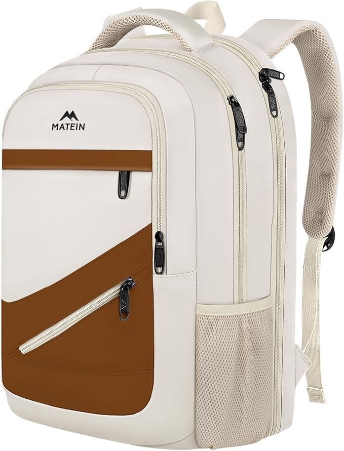 MATEIN 17.3 Inch Womens Laptop Backpack, Water Resistant Work Business Backpack by MATEIN