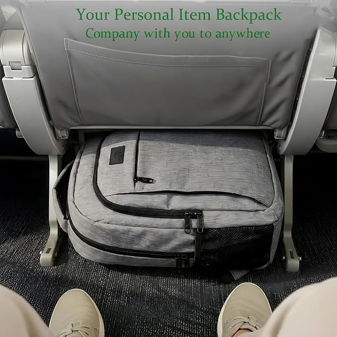 MATEIN Travel Laptop Backpack, Business Anti Theft Slim Sturdy Laptops Backpack - Image 4