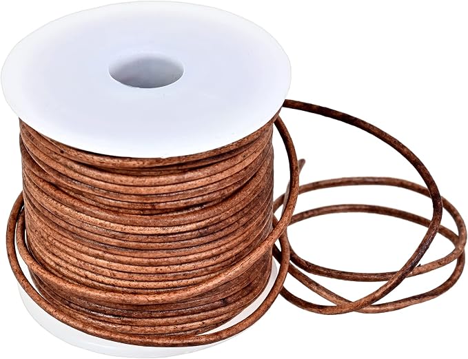 GENIQUE Real/Genuine Round Leather String Cord - Image 4