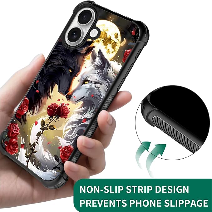 for iPhone 17 Case, for MagSafe Graphic Design for Girl Boy Soft Silicone Hard - Image 4