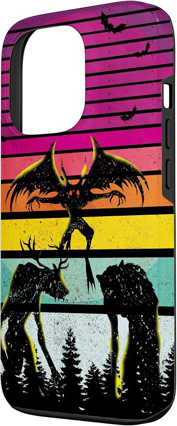 Cryptkin Cute Mothman Cryptid Map Case - Image 2