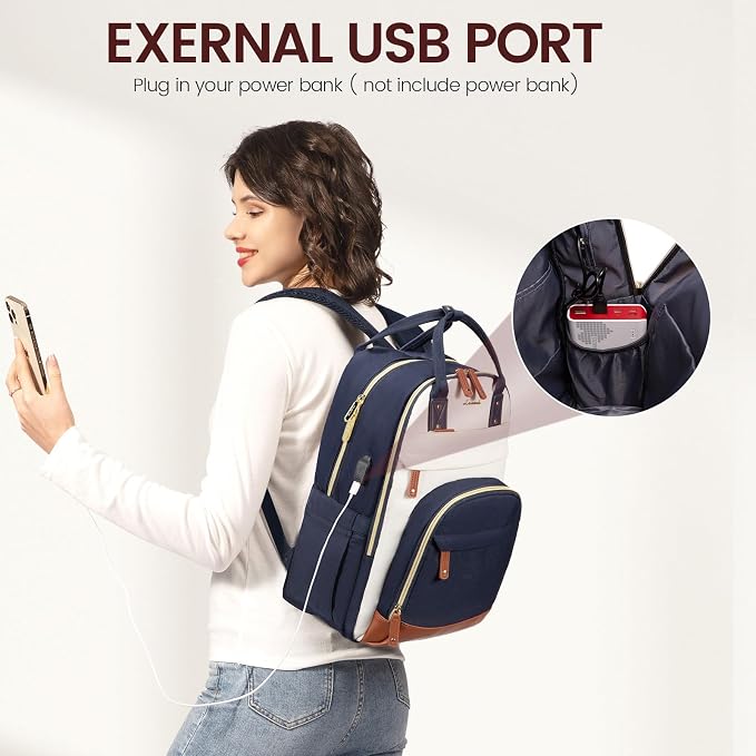 LOVEVOOK Backpack for Women, Laptop Backpack Women, Fits 15.6 Inch Laptop Bag - Image 2