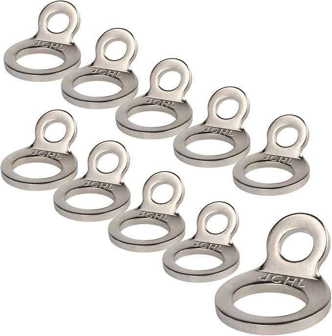 Stainless Steel Tie-Down Anchors Hooks Multi-Purpose Dirt Bike Tie Down Strap - Image 9