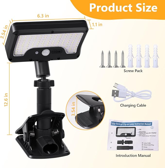 Clip On Solar Lights Outdoor - Image 8