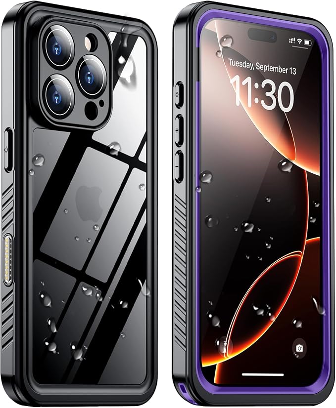 2025 New Designed for iPhone 16 Pro Max Case Waterproof, Phone Case for iPhone by Red2Fire