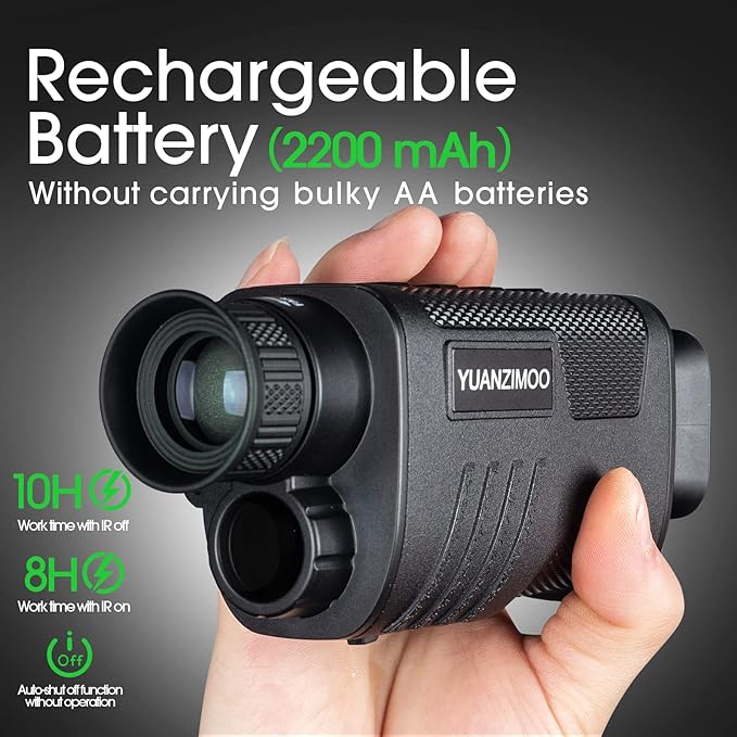 Upgraded Night Vision Monocular Digital Infrared Monocular Telescope - Image 4