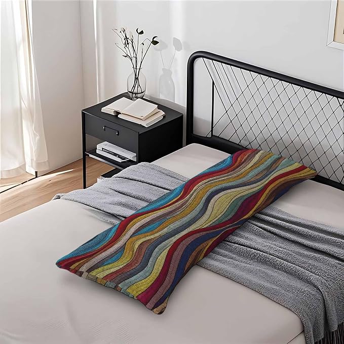 Couch Body Pillow Cover Tribal Wave Bedding Body Pillow Case - Image 7