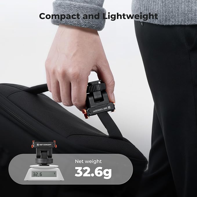 K&F CONCEPT Plastic Cold Shoe Mount Compatible - Image 6