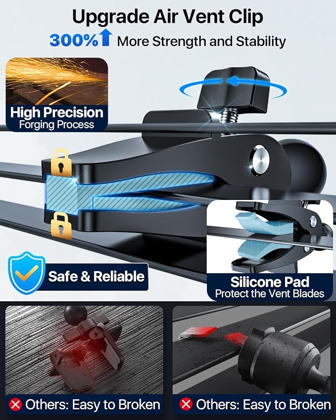 【98+LBS Strongest Suction & Military-Grade】Ultimate Car Phone Mount【Patent & - Image 9