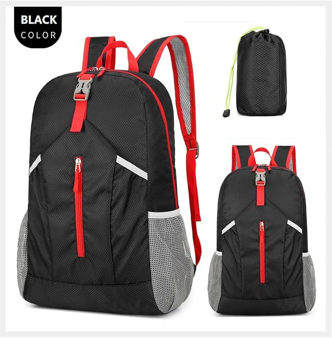 levayhill 25L Foldable Hiking Backpack Lightweight Packable Basic-Daypack - Image 2