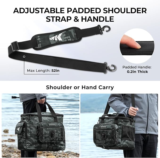 KastKing BaitSpace Fishing Tackle Bag - Image 8