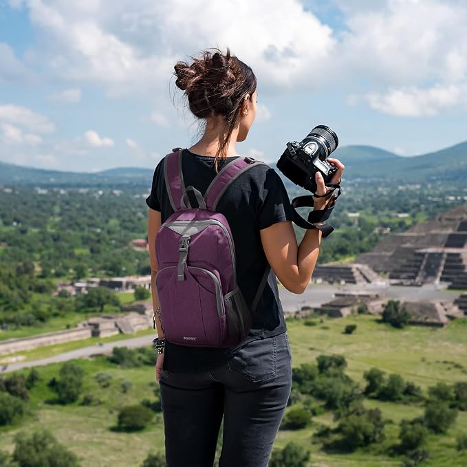 G4Free Mini 10L Hiking Daypack Small Hiking Backpack Cycling Compact Shoulder - Image 7