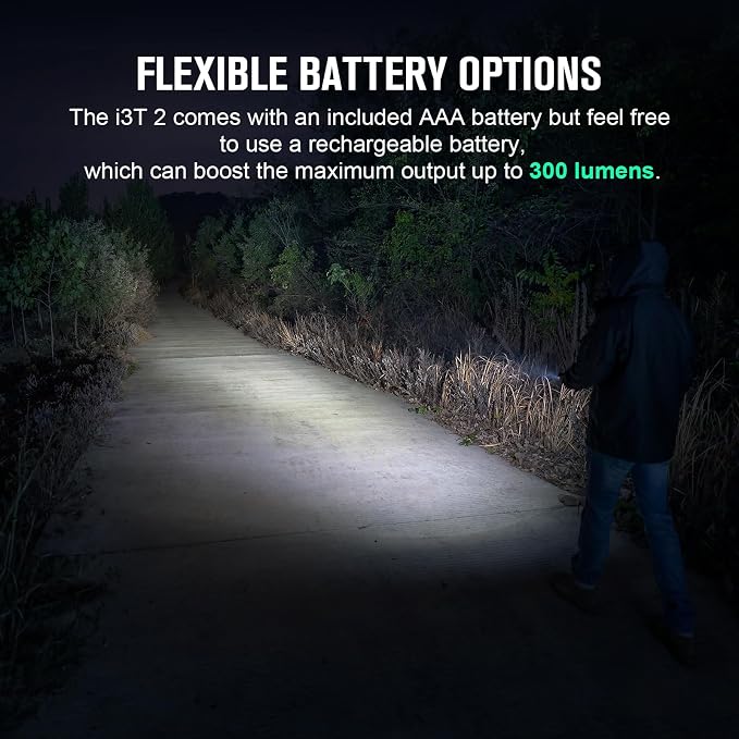 OLIGHT I3T 2 EOS Pocket EDC Flashlight, 200 Lumens Compact Bright Handheld - Image 4