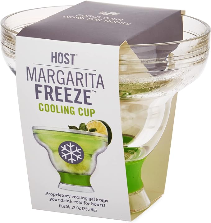HOST Freeze Stemless Margarita Glasses Double Walled Insulated Gel Chiller - Image 9
