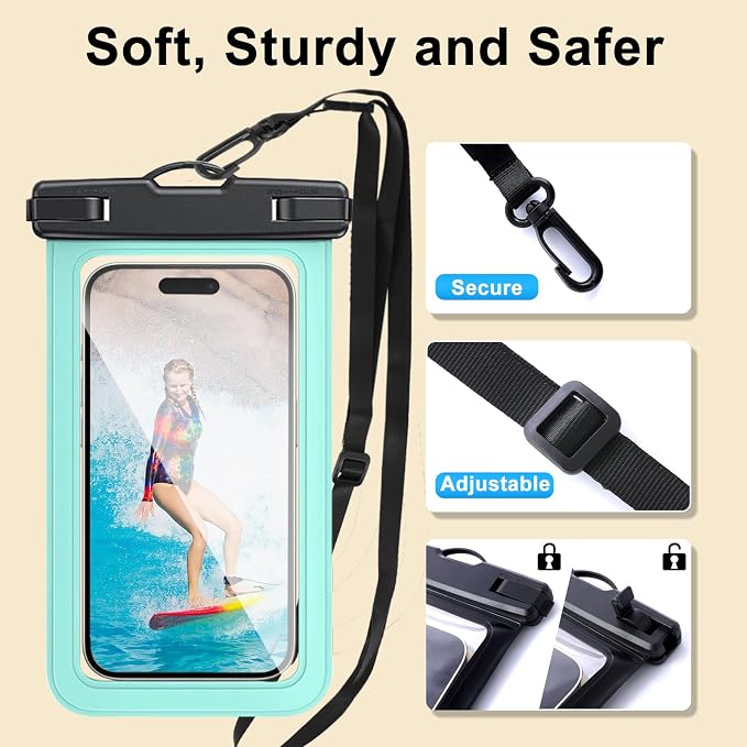 2 Pack Waterproof Phone Pouch - Image 3