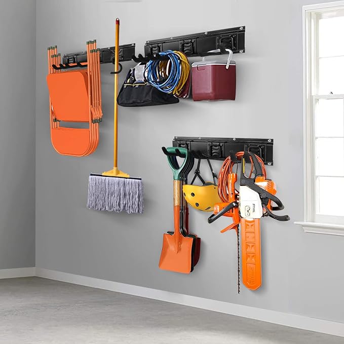 SMARTOLOGY Modular Heavy-Duty Steel Garage Tool Storage Rack - Image 7