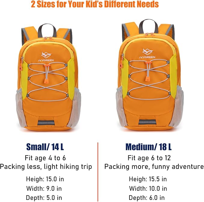 IVYGREEN Little Kids Hiking Backpack - Image 9