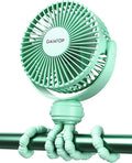 Gaiatop Mini Portable Stroller Fan, Battery Operated Small Clip on, Detachable by GAIATOP
