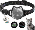 Waterproof Airtag 2nd & 1st Cat Collar, Breakaway Cat Airtag Collar by typecase