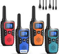 Wishouse Walkie Talkies for Adults Long Range-Rechargeable 4 Pack 2 Way Radios by WisHouseWALKIETALKIESFORTHEENTIREFAMILY