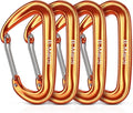 B-Mardi Carabiner Clips Heavy Duty 12kN-Lightweight Locking Carabiners by B-Mardi