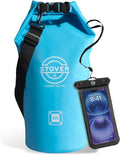 STOVER 5/10/25/30/40/55L Waterproof Dry Bag- Roll-Top Backpack w/Phone Case- by STOVER
