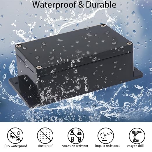 Junction Box IP65 Waterproof ABS Plastic Electrical Project Case Power Junction - Image 7