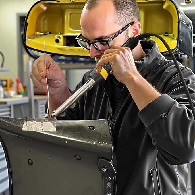 Allturn 110V-100W Deluxe Plastic Welder, Plastic Welding Repair Iron Kit - Image 7