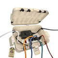Flemoon Outdoor Electrical Box Waterproof, IP54 Waterproof Extension Cord Cover by FLEMOON