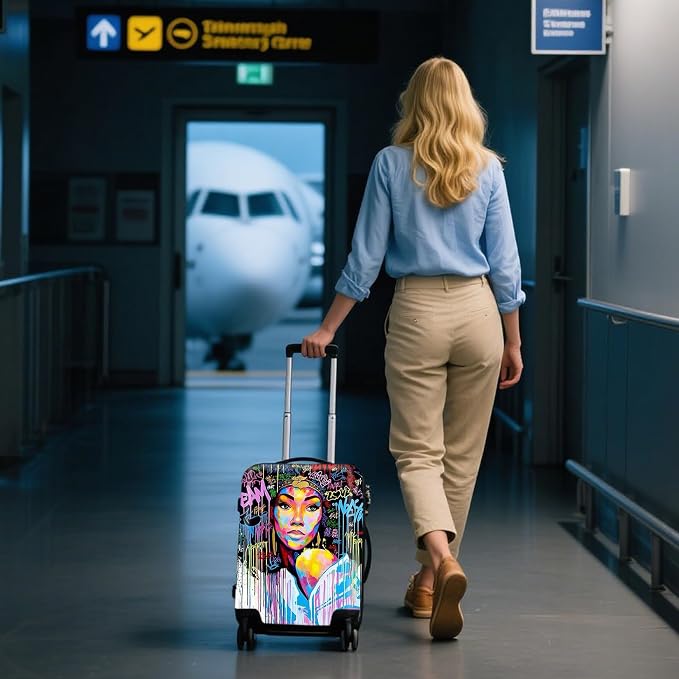 WUJIAONIAO Travel Luggage Cover Baggage Suitcase Cover Protector Skins 18-32 - Image 7