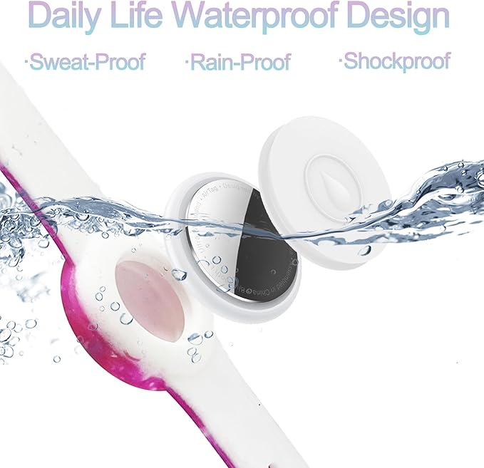 2 Pack Waterproof AirTag Bracelet - Image 3