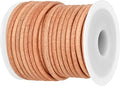 GENIQUE Real/Genuine Round Leather String Cord by GENIQUE
