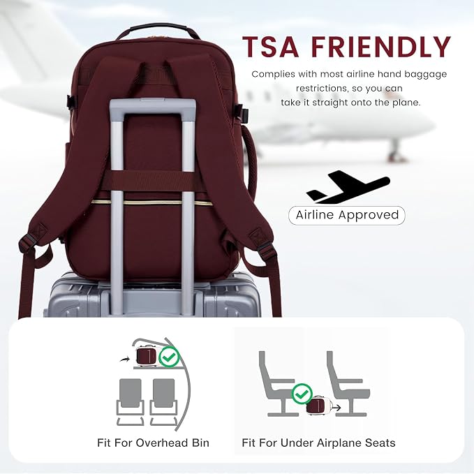 LOVEVOOK 40L Large Travel Backpack - Image 3