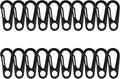 SWATOM Small Mini Carabiner Clip Tiny Spring Snap Hook Keychains Micro by SWATOM