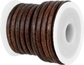 GENIQUE Real/Genuine Round Leather String Cord by GENIQUE