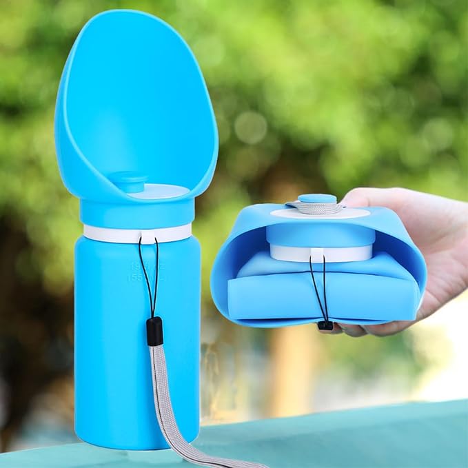 Portable Collapsible Dog Water Bottle - 550ml - Image 6