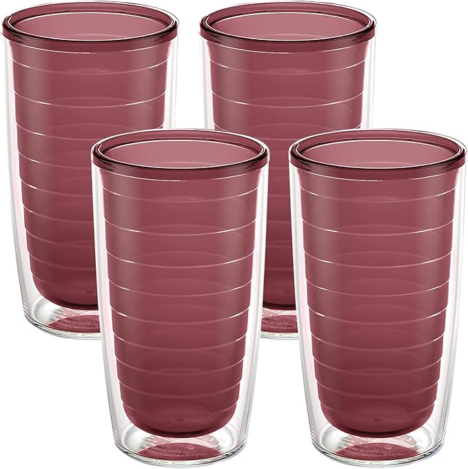 Tervis Clear & Colorful Tabletop Made in USA Double Walled Insulated Tumbler by TervisTumblerCompany